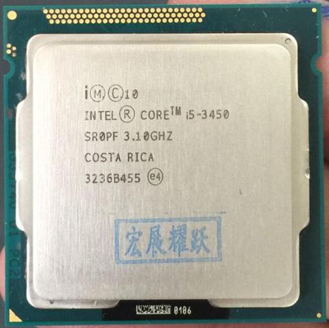 Intel Core i5 3450  i5-3450  Processor LGA1155 PC Computer Desktop Quad-Core CPU ► Photo 1/2