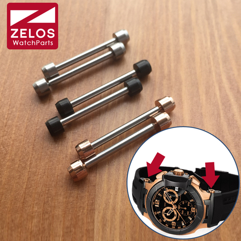 28mm inner Hexagon watch screw tube rod for tissot T race T-sport T048 motoGP watch lug link kit parts(rose gold/black/silvery) ► Photo 1/5