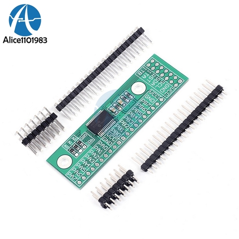 MCP23017 Power Supply I2C Interface 16bit I/O Extension Module Pin Board IIC to GIPO Converter 25mA1 Drive For Arduino C51 ► Photo 1/1