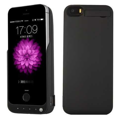 4200mAh Phone Battery Case For iPhone 5 5S SE External Battery Portable Charger Cases For iPhone 5 5S SE Battery Backup Case ► Photo 1/6