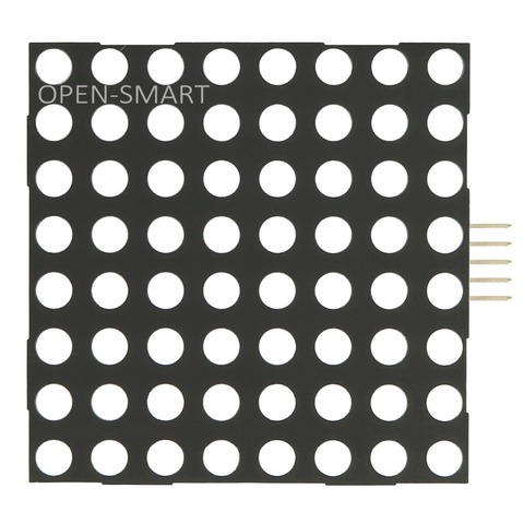Dot Matrix LED 8x8 Seamless Cascadable Red LED Dot Matrix F5 Display Module for Arduino Seamless Cascadable with SPI Interface ► Photo 1/5