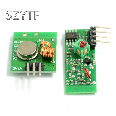 315MHZ  super regenerative module radio transmitter receiver transmitter receiver 315 frequency (1 pairs) ► Photo 1/2