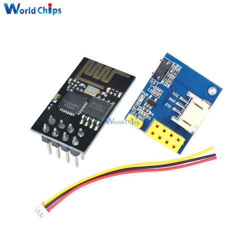 ESP8266 ESP01 ESP-01 WS2812 RGB LED Controller Module for Arduino IDE WS2812 Light Ring Smart Electronic DIY With Connector ► Photo 1/6