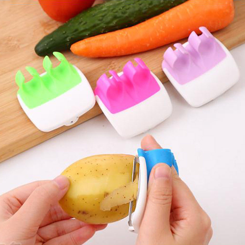 Portable Finger Held Palm Peeler - Top Kitchen Gadget