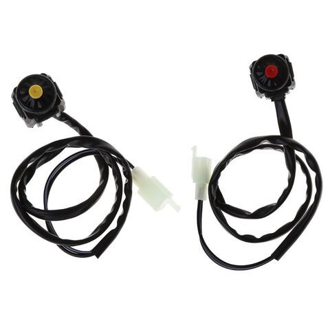 Universal ATV Motorcycle Dual Sport Dirt Quad Start Horn Kill Off Stop Switch Button Motorbike Accessories ► Photo 1/6