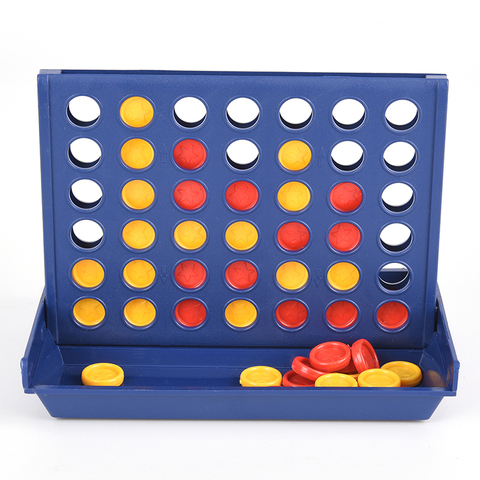 Newest Connect 4 Game Classic Master Foldable Kids Children Line Up Row Board Puzzle Toys Gifts Board Game ► Photo 1/6