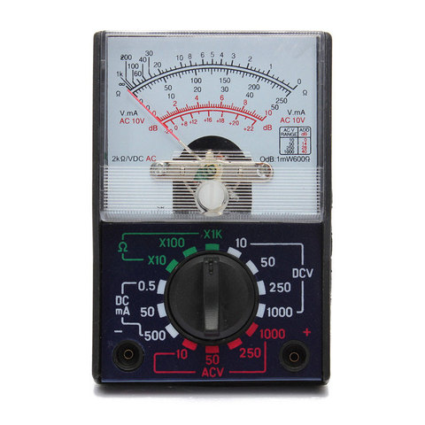 Portable Electric Multimeter MF-110A AC/DC OHM Voltmeter Ammeter Analog Measuring Tool Meter Convenient Accessories Tools ► Photo 1/6