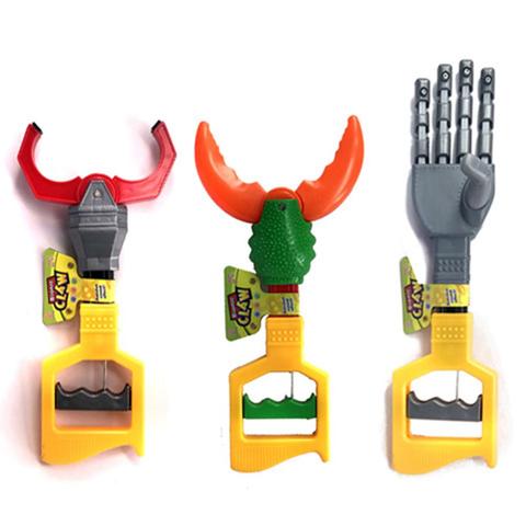 Creative Crab Robot Claw Hand Grabber Kids Entainment Toy Party Favors Gift Hand Wrist Strengthen DIY Robot Grab Toy Kid Action ► Photo 1/6