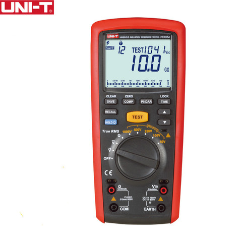 UNI-T UT505A 1000V Digital Handheld True RMS Megger Insulation Resistance Meter Tester Multimeter Ohm Voltmeter  Megohmmeter ► Photo 1/5