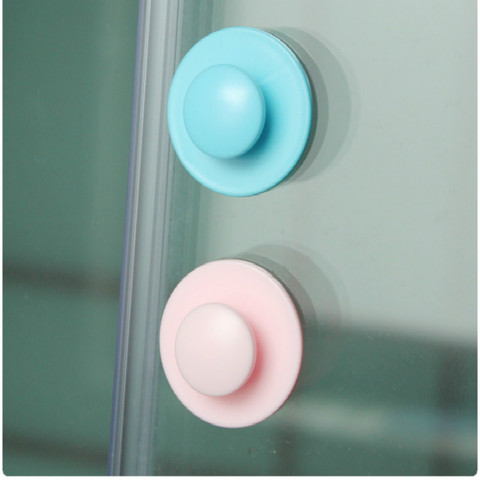 3pcs/set Double Self-adhesive Safety Bath Door Handle Cabinet Knobs Furniture Handles Pull Cabinet Door Drawer Accessory ► Photo 1/6