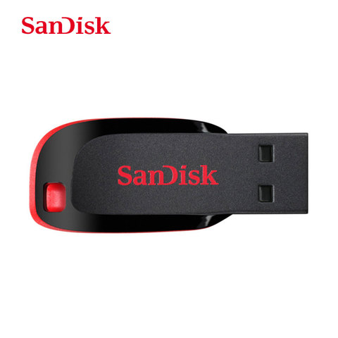 SanDisk USB Flash Drive 128GB Mini Pen Drive 64GB Pendrive 32GB USB 2.0 Flash Drive 16GB Memory stick 8GB USB disk ► Photo 1/6