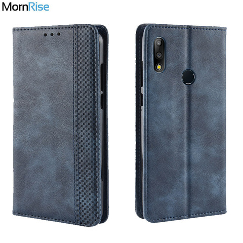 Luxury Retro Slim Magnetic Leather Flip Cover For Asus Zenfone Max Pro M2 ZB631KL Case Book Wallet Stand Soft Cover Phone Bags ► Photo 1/1