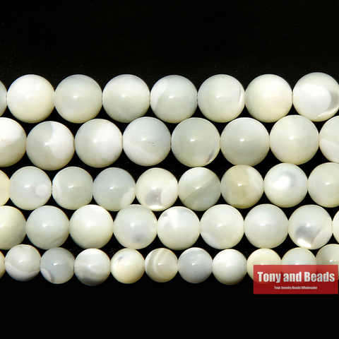 Free Shipping AAAA Quality Natural Shinning Trochus Shell Loose Beads 6 8 10 MM Pick Size for Jewelry Making ► Photo 1/1