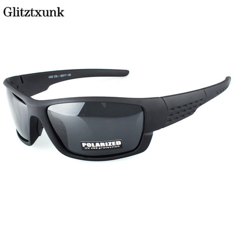Glitztxunk Polarized Sunglasses Men Driving Square Glasses 