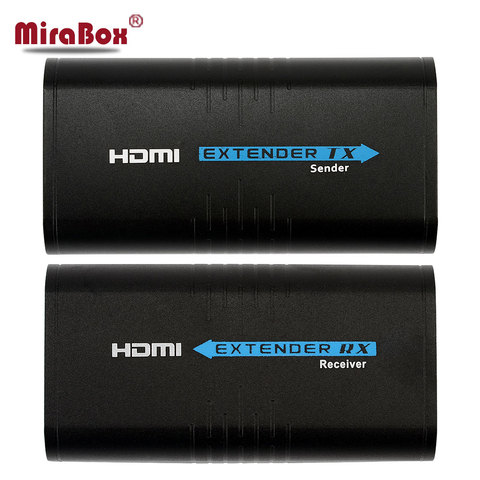 hdmi extender 120m Over Ethernet tcp/ip rj45 cat5 cat5e cat6 hdmi extender like splitter ► Photo 1/6