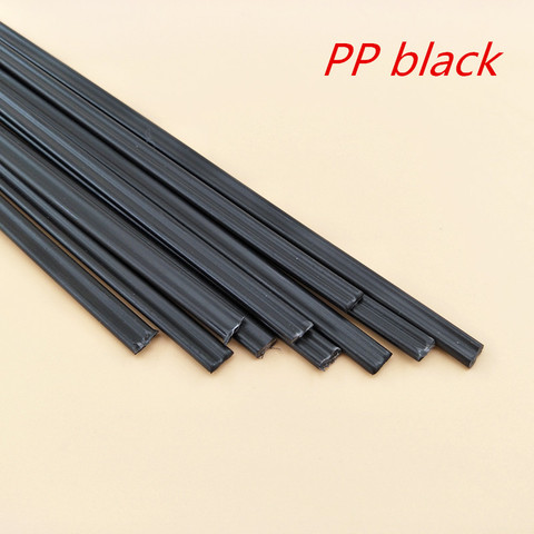 12pcs plastic welding rod black PP plastic floor welding rod automobile bumper plastic welding 5mm ► Photo 1/2