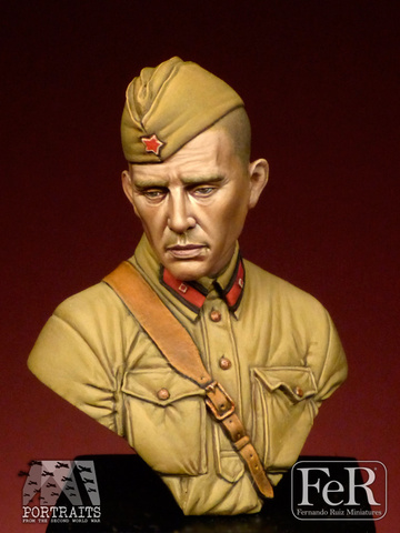 X-113 resin bust of Lieutenant Barbarossa ► Photo 1/5