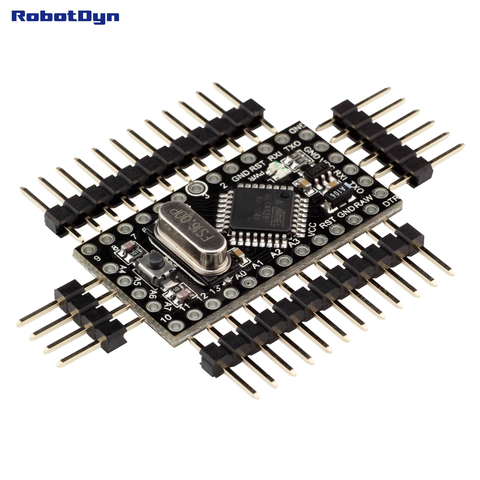 Pro Mini ATmega328P 5V, Compatible for Arduino Pro Mini Mega 328. Add A6/A7 pins ► Photo 1/3