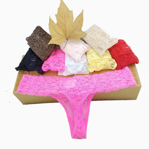 L XL XXL XXXL XXXXXL XXXXXXL big size Sexy cozy  Lace Briefs short g thongs G-String Lingerie panties Underwear women 3pcs zx104 ► Photo 1/6