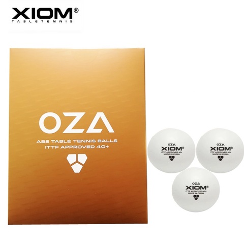 24balls Table tennis balls XIOM OZA 3 Star ABS 40+ plastic with seam ping pong poly tenis de mesa ► Photo 1/1