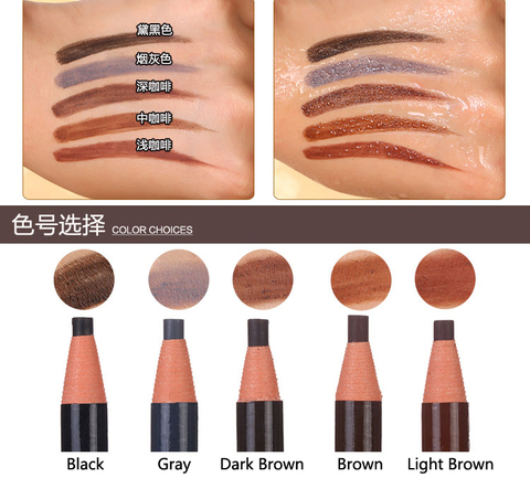 2pcs eyebrow pencil makeup paint for eyebrows enhancer cosmetics brow eye liner maquillage tools brow pencil ► Photo 1/6