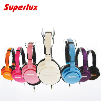 10 Color Optional Superlux HD661 Stereo Professional Audio Monitoring Headphones & Earphone Detachable Audio Cable ► Photo 1/1