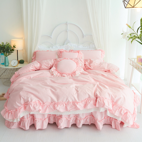 Cotton Korean Luxury Princess Bedding, Princess Bedding Twin