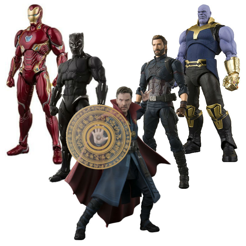 S.H.Figuarts SHF Marvel Avengers Infinity War Thanos Action Figure Toy Gift Xmas 
