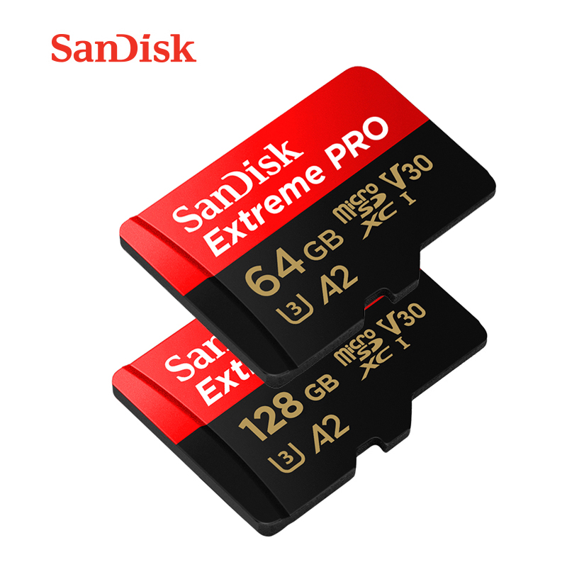 GENUINE SanDisk 64GB Extreme Pro Micro SDXC SD Adapter 170MB/s C10 U3 A2 V30 