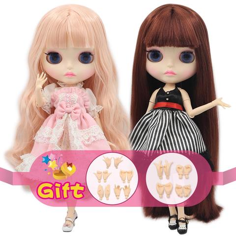 ICY DBS Blyth Doll 1/6 Joint Body New matte face white skin 30cm DIY BJD toys Fashion gift Special Offer with hand group AB ► Photo 1/6