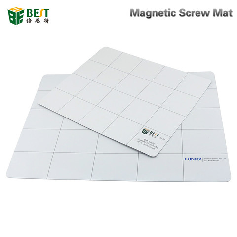 Magnetic Screw Mat Work Pad with Marker Pen Eraser Phone Laptop Tablet iPhone Repair BGA dent repair Work Pad Magnetic Mat ► Photo 1/1