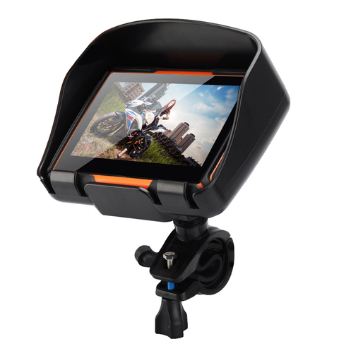 All Terrain 4.3 Inch Motorcycle GPS Navigation System 