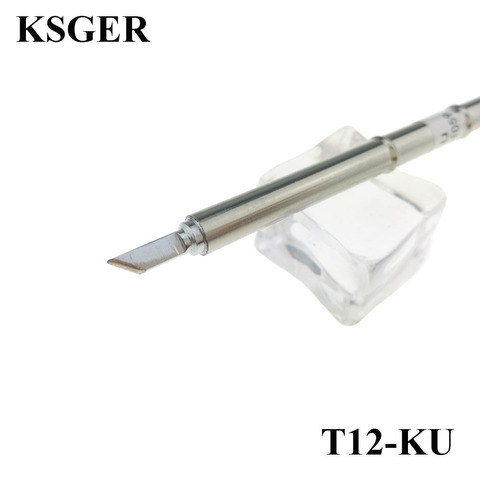 KSGER T12 Electronic Soldering Tips 220v T12-KU Series Iron Solder Tip Welding Tools Fx-951 Soldering Station 70W 200c-450c ► Photo 1/6