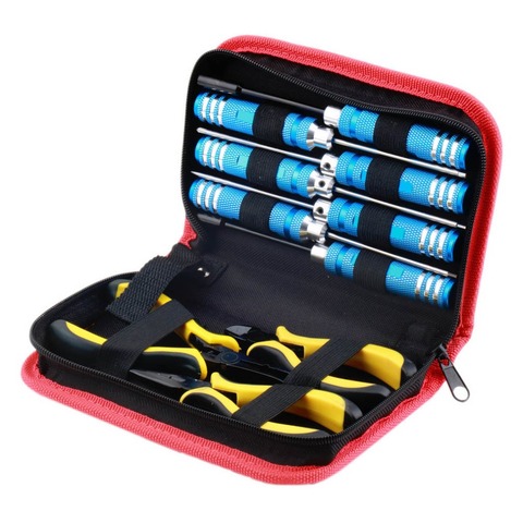 10-piece Ball Link 10-in-1 remote control model car aircraft screwdriver double hex manual repair kit remote control repair kit ► Photo 1/6