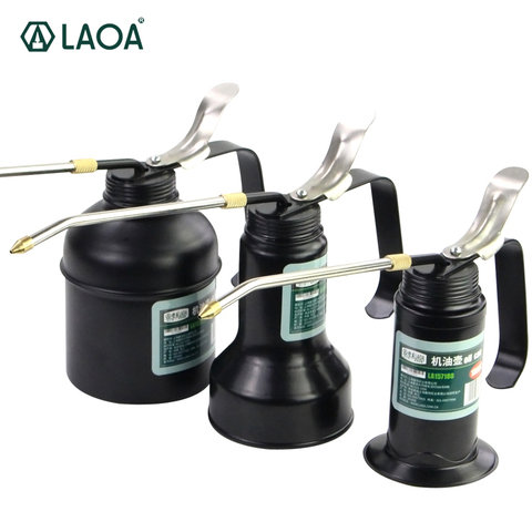 LAOA HVLP Oiler 180cc/300cc/500cc Machine Oiler Pump High Pressure Long Beak Oil Can Pot Hand Tools for Lubricating Airbrush ► Photo 1/6