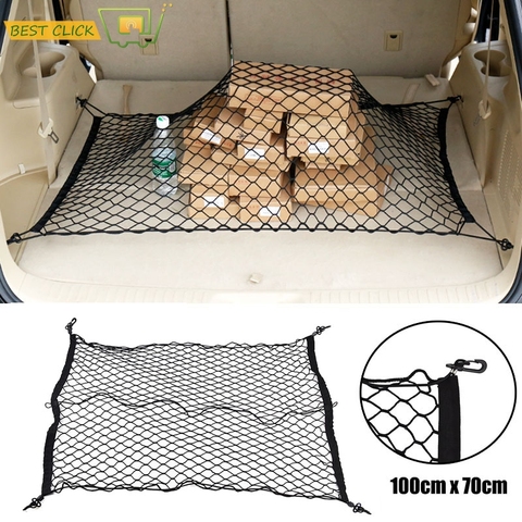 100*70CM Rear Trunk Boot Floor Cargo Net Mesh Luggage Elastic Net For Jeep Grand Cherokee 2011-2017 WK2 2016 2015 2014 2013 2012 ► Photo 1/6