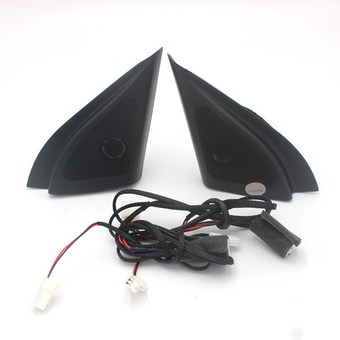 For Hyundai ix25 CRETA speakers tweeter car-styling Audio trumpet head speaker ABS material triangle speakers tweeter ► Photo 1/5