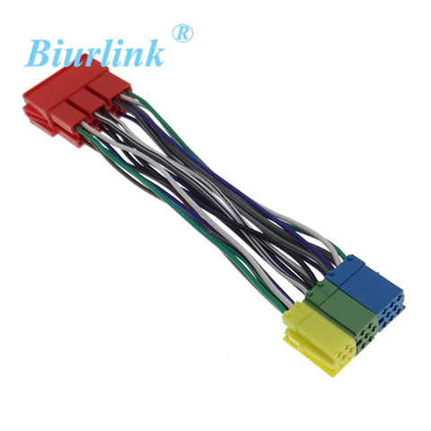 20 Pin Radio MINI ISO Connector Extension Harness Adapter Cable Distributor for Volkswagen Audi Skoda ► Photo 1/5