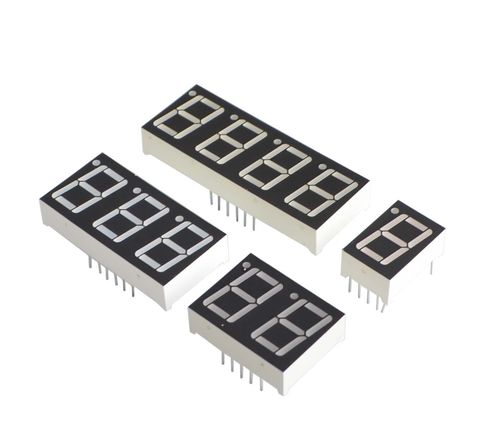 0.56 inch 7 Segment 1bit 2bit 3bit  4bit Digital Tube Red Common Cathode LED Digit Display ► Photo 1/1