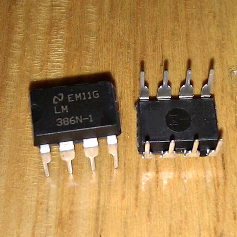 10pcs LM386 LM386N LM386L Low Voltage Audio Power Amplifier IC DIP-8 USA