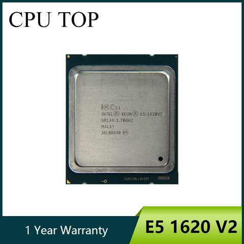 Intel Xeon E5 1620 V2 3.7GHz 4 Core 10Mb Cache LGA 2011 CPU Processor ► Photo 1/3