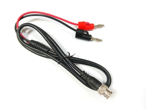 1pcs BNC plug TO 4MM banana plug connector test probe Cable 100cm ► Photo 1/6