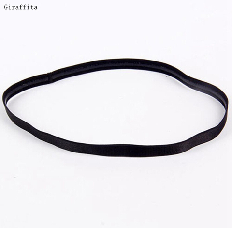 Sports Elastic Hair Band Headband Hair Bands Rubber Anti-Slip Headwear  Women Men