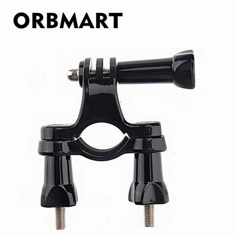 Bike Handlebar Scooter Motorcycle Handlebar Ski Seatpost Pole Mount Adapter For Gopro Hero 8 7 4 3+ 3 2 1 Xiaomi Yi SJCAM SJ4000 ► Photo 1/5