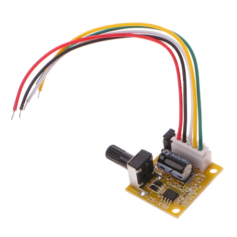 DC 5V-12V 2A 15W Brushless Motor Speed Controller No Hall BLDC Driver Board ► Photo 1/6