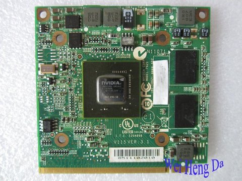 original GeForce 9300M GS (G98-630-U2) DDR2 256MB 64Bit MXM II VG.9MG06.001 laptop VGA card for Acer. ► Photo 1/1