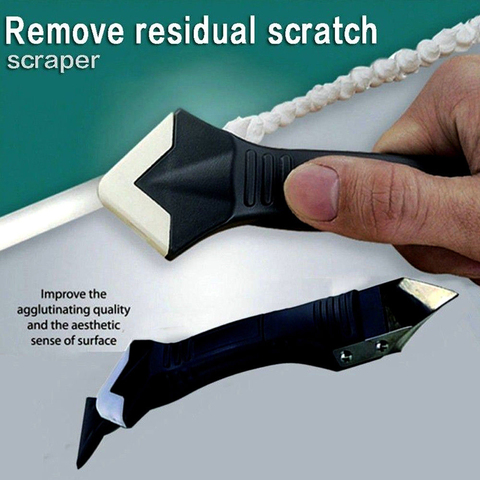 Useful 3 in 1 Multifunctional Silicone Remover Caulk Finisher Sealant Smooth Scraper Grout Kit Tools wholesale drop shipping ► Photo 1/6