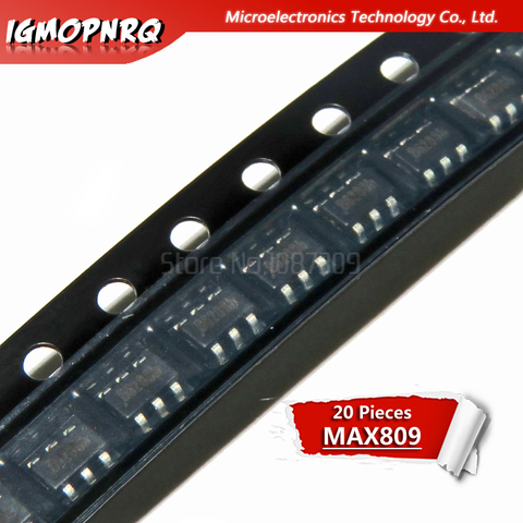 20pcs MAX809SEUR MAX809S ADAA MAX809 SOT23-3 Supervisory Circuits 3-Pin MPU Supervisor new original ► Photo 1/1