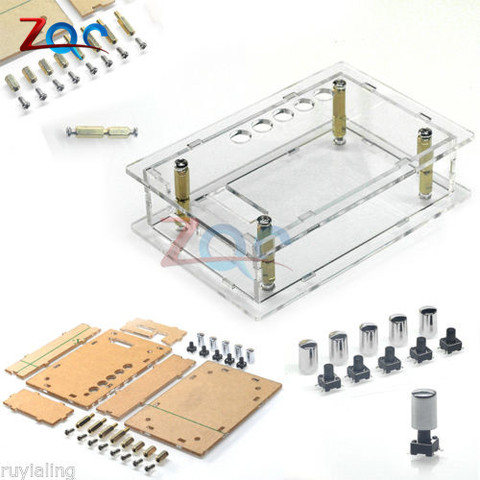 Acrylic Case cover for TDA7492P Bluetooth 4.0 Audio Receiver Digital Amplifier housing ► Photo 1/5