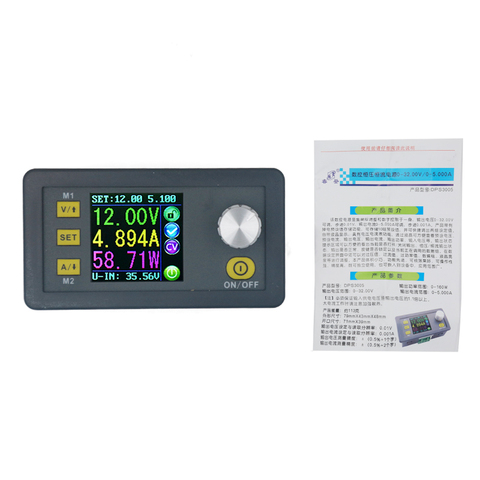 DPS3005 constant Voltage constant  current Step-down Programmable control Supply Power module color LCD voltmeter 20% off ► Photo 1/1